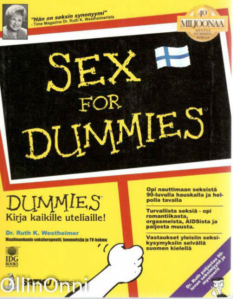 Sex For Dummies Ruth K Westheimer 1998