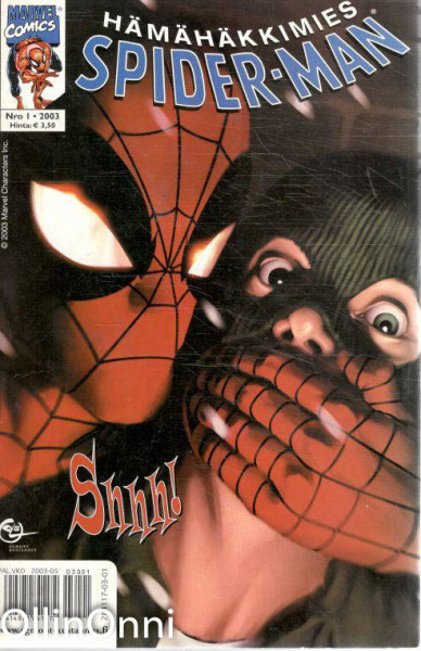 Hämähäkkimies 1/2003 Spider-Man, 