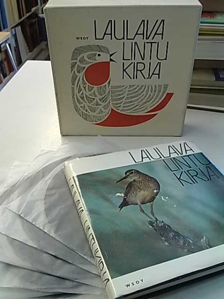 Laulava lintukirja + 6 EP-levyä (45 kierr./min.) suojakotelossa, Leo Lehtinen