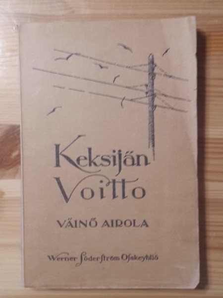 Keksijän voitto, Airola Väinö