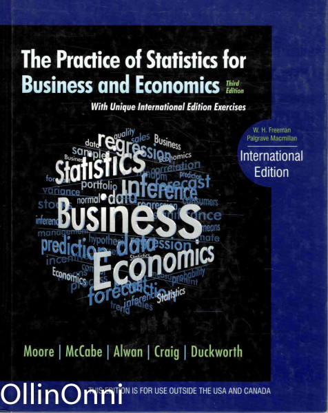 The Practice of Statistics for Business and Economics, David S. Moore
