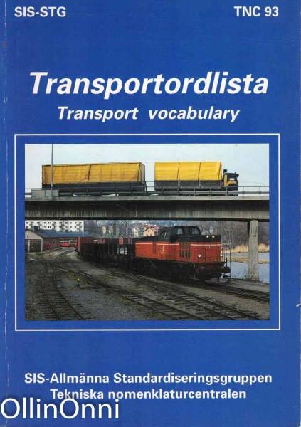 Transportordlista - Transport vocabulary, Ei tiedossa 