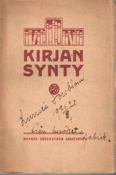 Kirjan synty, A. W. Unger