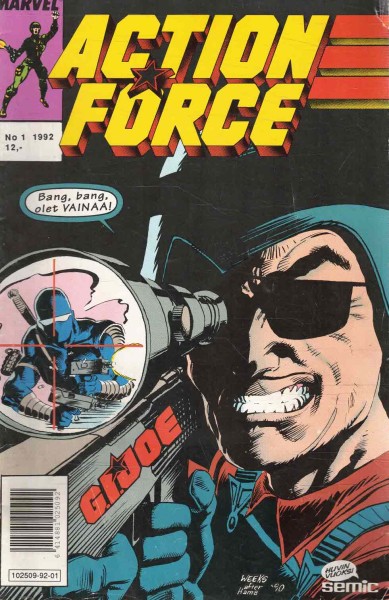 Action Force - G.I. Joe 1/1992, Larry Hama