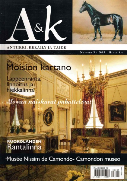 A&k - Antiikki, keräily ja taide 5/2005, Kari Toivonen