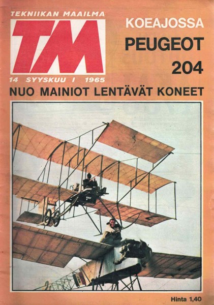 Tekniikan Maailma 14/1965, Matti Korjula