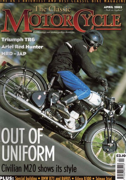 The Classic Motorcycle 4/2003, James Robinson
