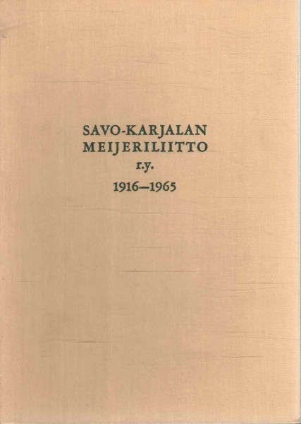 Savo-Karjalan Meijeriliitto r.y. 1916-1965, Väinö Pessi