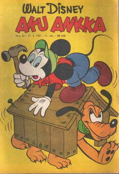 Aku Ankka 22/1961, Walt Disney